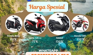 sewa motor di nusa penida