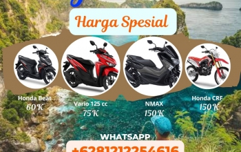 sewa motor di nusa penida